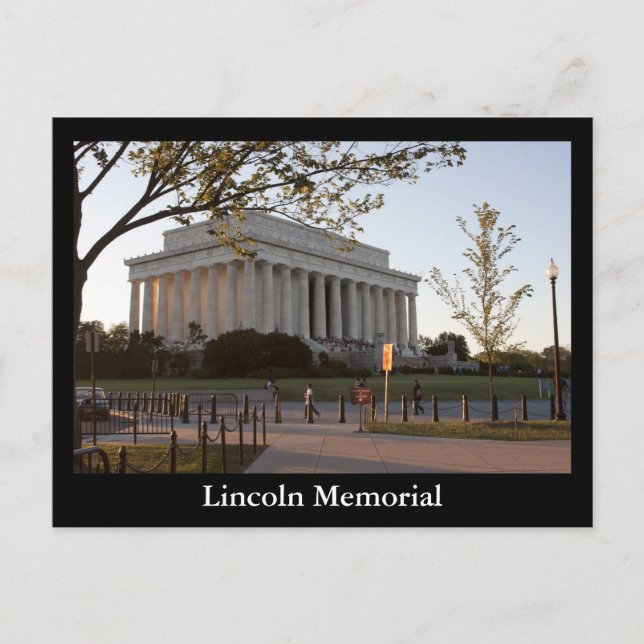 Lincoln Memorial Vykort (Framsida)