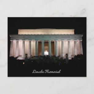 Lincoln Memorial Vykort