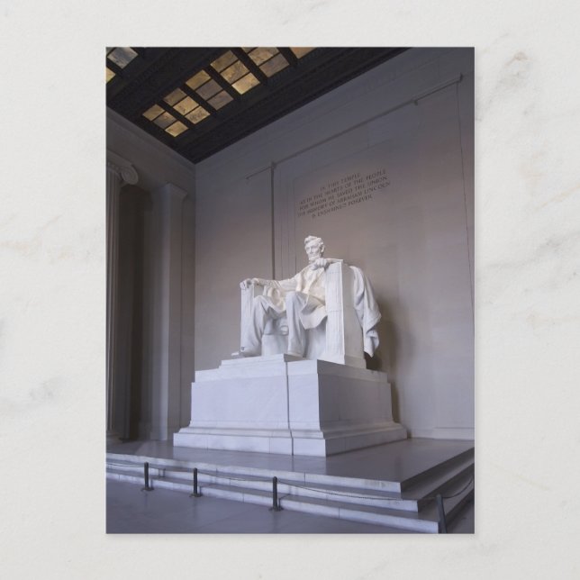 Lincoln Memorial-vykort Vykort (Framsida)