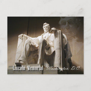 Lincoln Memorial, Washington, D.C. Vykort