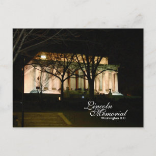 Lincoln Memorial, Washington D.C. Vykort