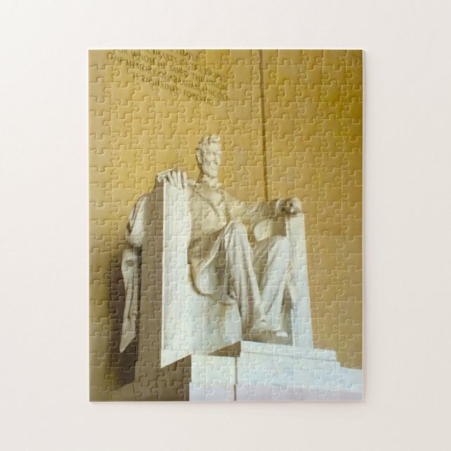 Lincoln Memorial Washington Pussel (Vertikal)