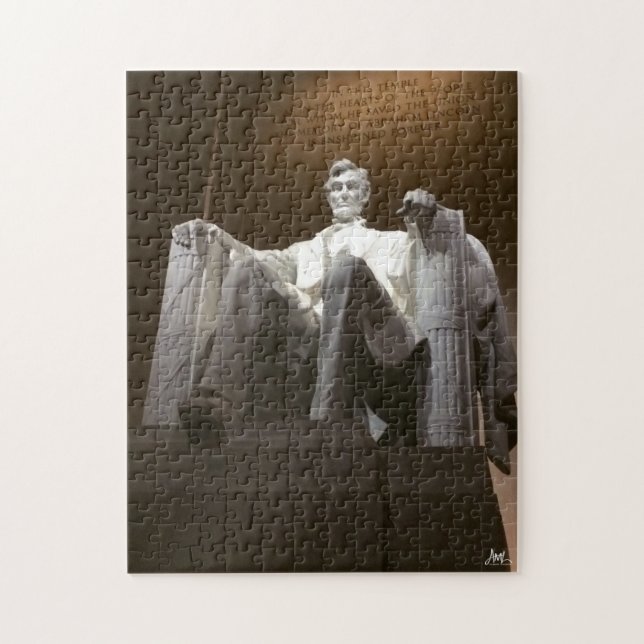 Lincoln minnesmärke pussel (Vertikal)