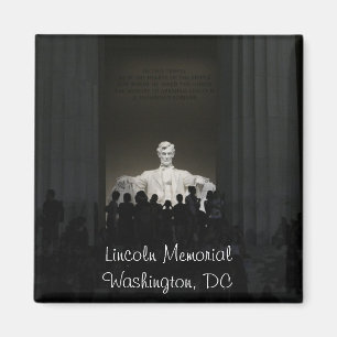 Lincoln minnesmärkemagnet magnet