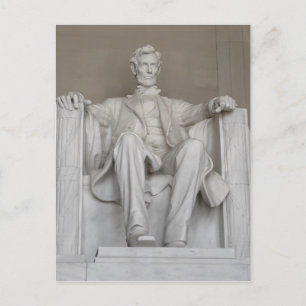 Lincoln minnesmärkevykort vykort