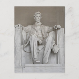 Lincoln minnesmärkevykort vykort