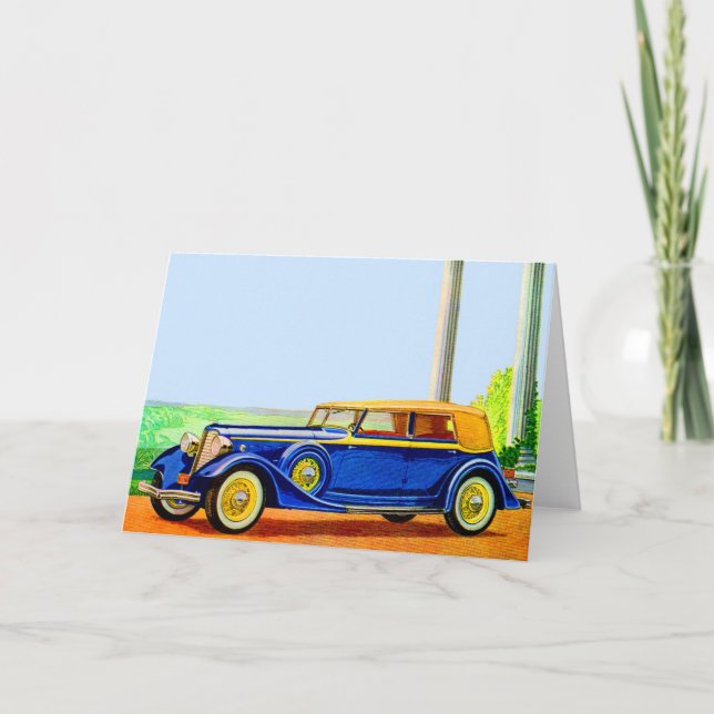 Lincoln-modell KA 1934 Kort (Framsida)