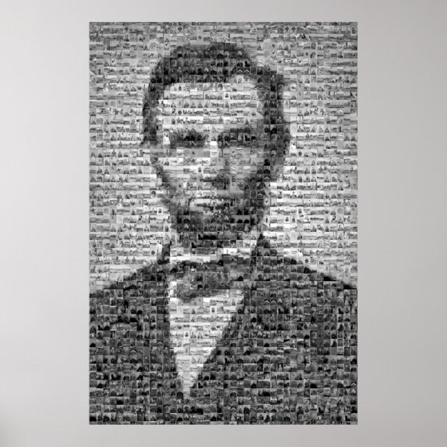 Lincoln Mosaic Poster (Framsidan)