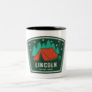 Lincoln National Forest Camping Två-Tonad Mugg
