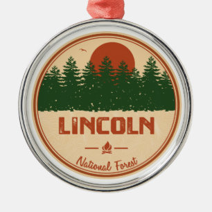 Lincoln National Forest Julgransprydnad Metall