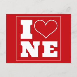 Lincoln (NE) Postkort för telefoninbjudan Vykort