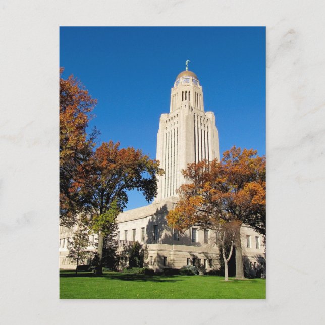 Lincoln, NE State Huvudstad-vykort nr 1n 0001000 Vykort (Framsida)