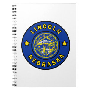 Lincoln Nebraska Anteckningsbok