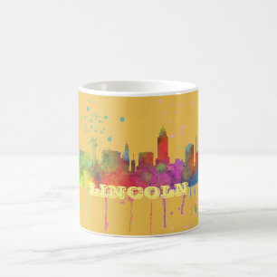 LINCOLN NEBRASKA HORISONT KAFFEMUGG