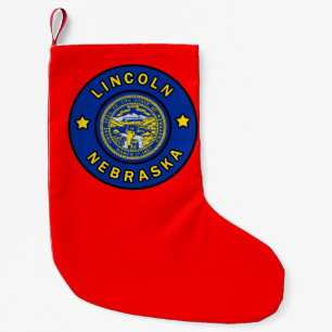 Lincoln Nebraska Liten Julstrumpa