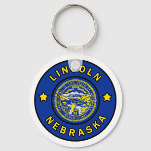 Lincoln Nebraska Nyckelring