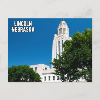 Lincoln Nebraska Postcard Vykort