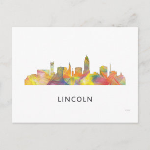 LINCOLN, NEBRASKA SKYLINE WB1 VYKORT
