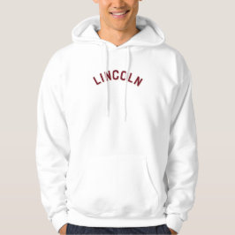 Lincoln, Nebraska Vintage Arch Hoodie