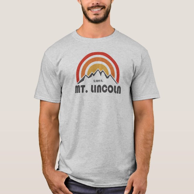 Lincoln New Hampshire T Shirt (Framsida)