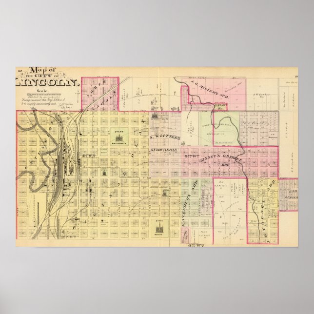 Lincoln North, Nebraska Poster (Framsidan)