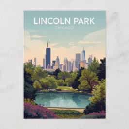 Lincoln Park: Chicagos gröna oas Vykort