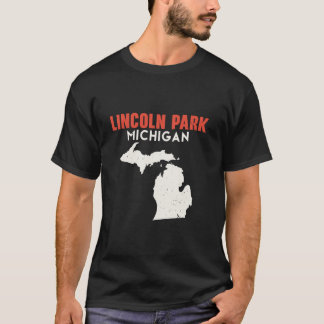 Lincoln Park Michigan USA State America Travel Mic T Shirt