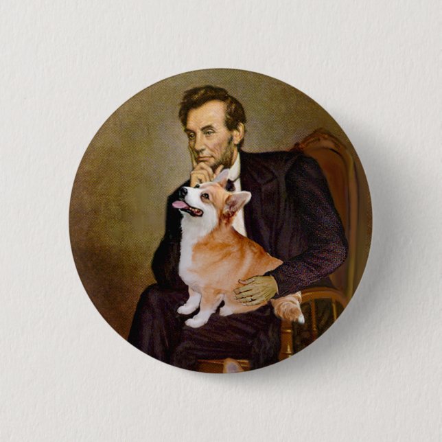 Lincoln - Pembroke Welsh Corgis (2) Knapp (Framsida)