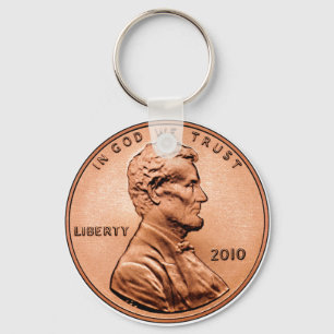 LINCOLN-PENNY NYCKELRING