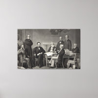 Lincoln Reading the Emancipation Proclamation
