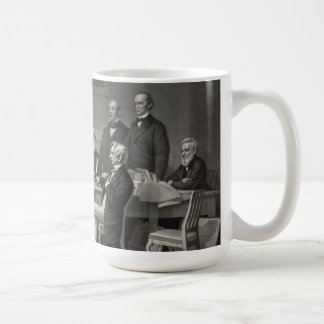 Lincoln Reading the Emancipation Proclamation Kaffemugg