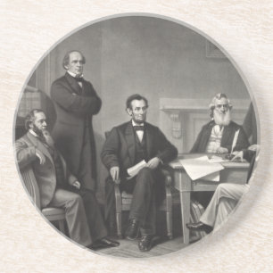 Lincoln Reading the Emancipation Proclamation Underlägg