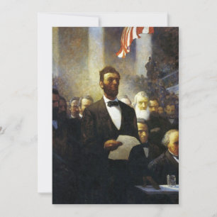 Lincoln Saved the Union Julkort