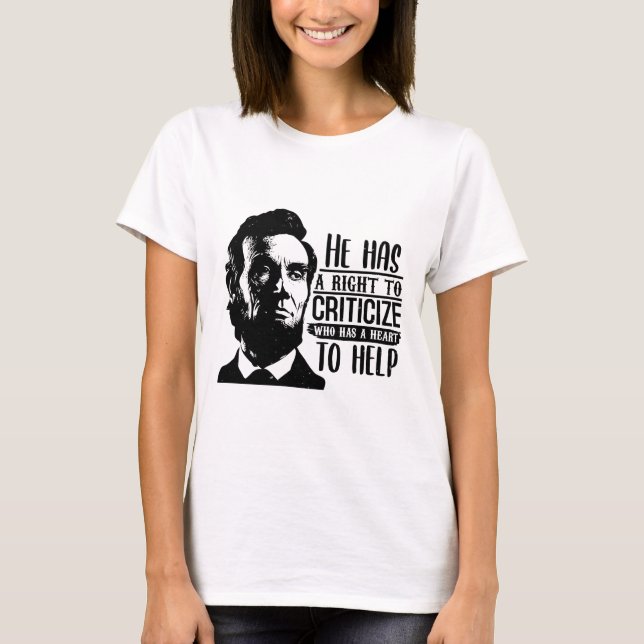 Lincoln Shirt T (Framsida)