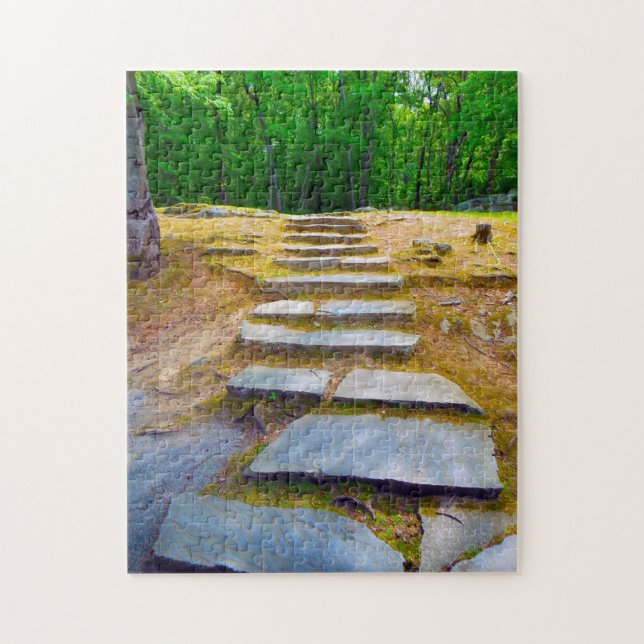 Lincoln Skogen Rhode island. Pussel (Vertikal)