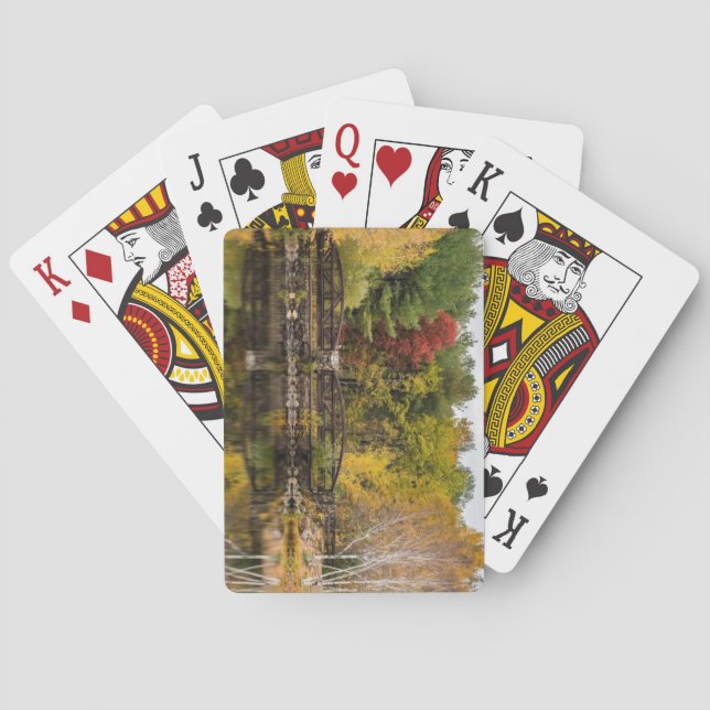 Lincoln Skogen State Park, Rhode island Casinokort (Baksidan)