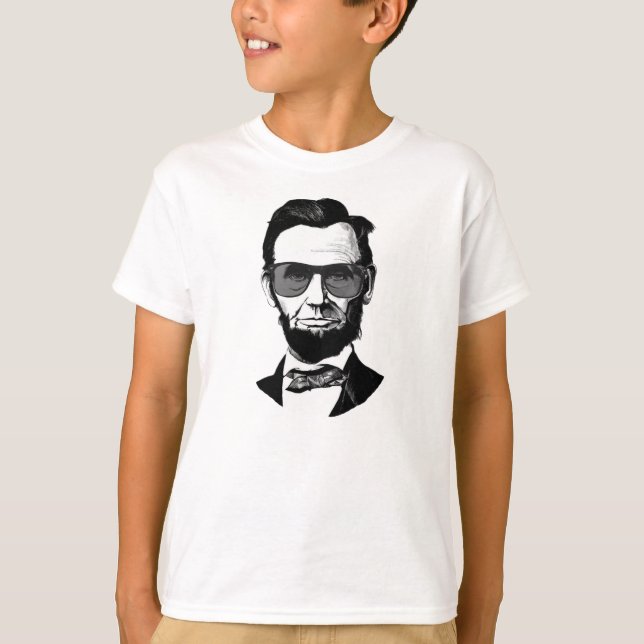 Lincoln som ha på sig solglasögon tröja (Framsida)