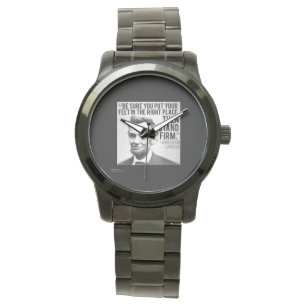 Lincoln & Stand Firm Citat Armbandsur