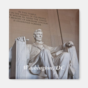 Lincoln statymagnet magnet