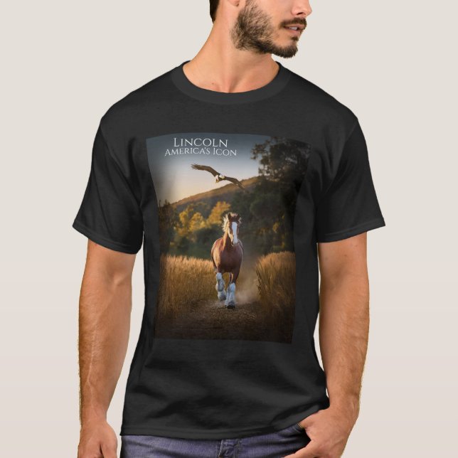 Lincoln the Bald Eagle – America’s Icon Shirt T (Framsida)