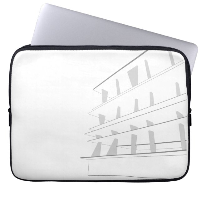 Lincoln väg 1111 laptop fodral (Framsidan)