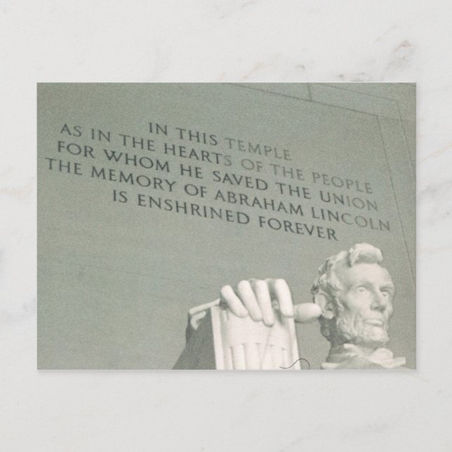 lincoln vykort (Framsida)