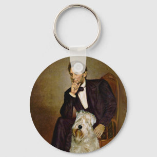 Lincoln - Wheaten Terrier 7 Nyckelring