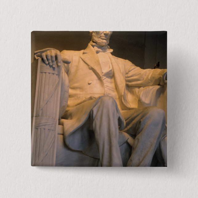 Lincolnmonumentet i Washington DC. Knapp (Framsida)