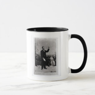 Lincolns adress på Gettysburg, 1895 Mugg