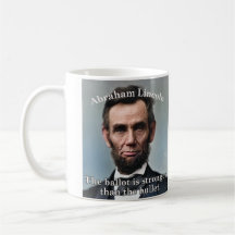 Lincolns presidentdag Patriotic Mugg