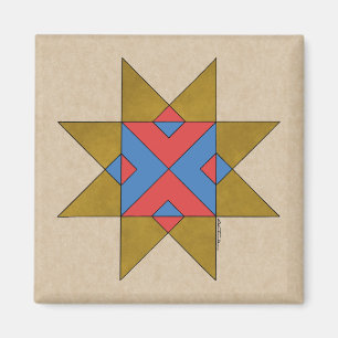 Lincolnshire Auseklis Witch Mark Magnet