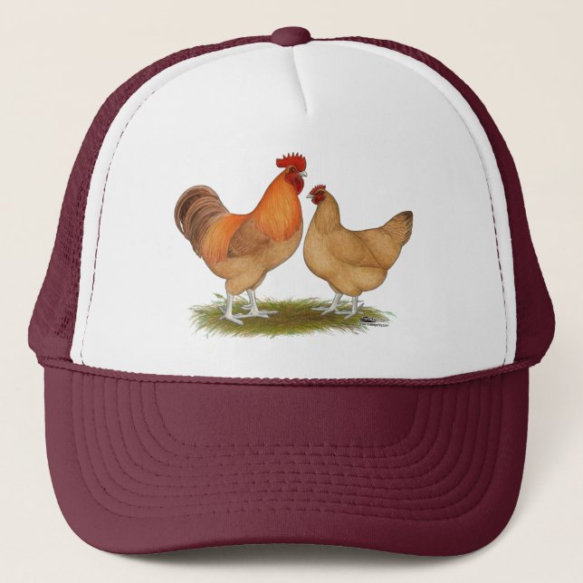 Lincolnshire Buff Chickens Keps (Framsida)