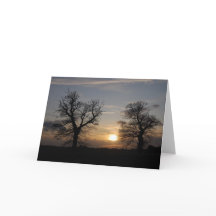 Lincolnshire solnedgång