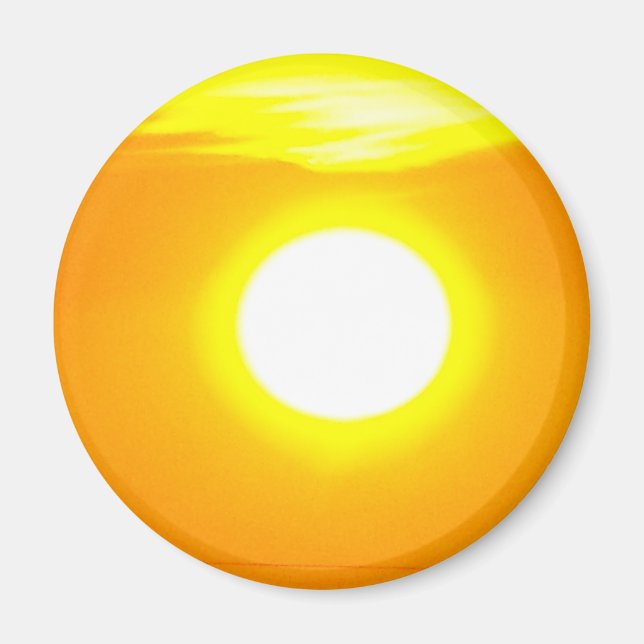 Lincolnshire Sunrise 4 Magnet (Framsidan)